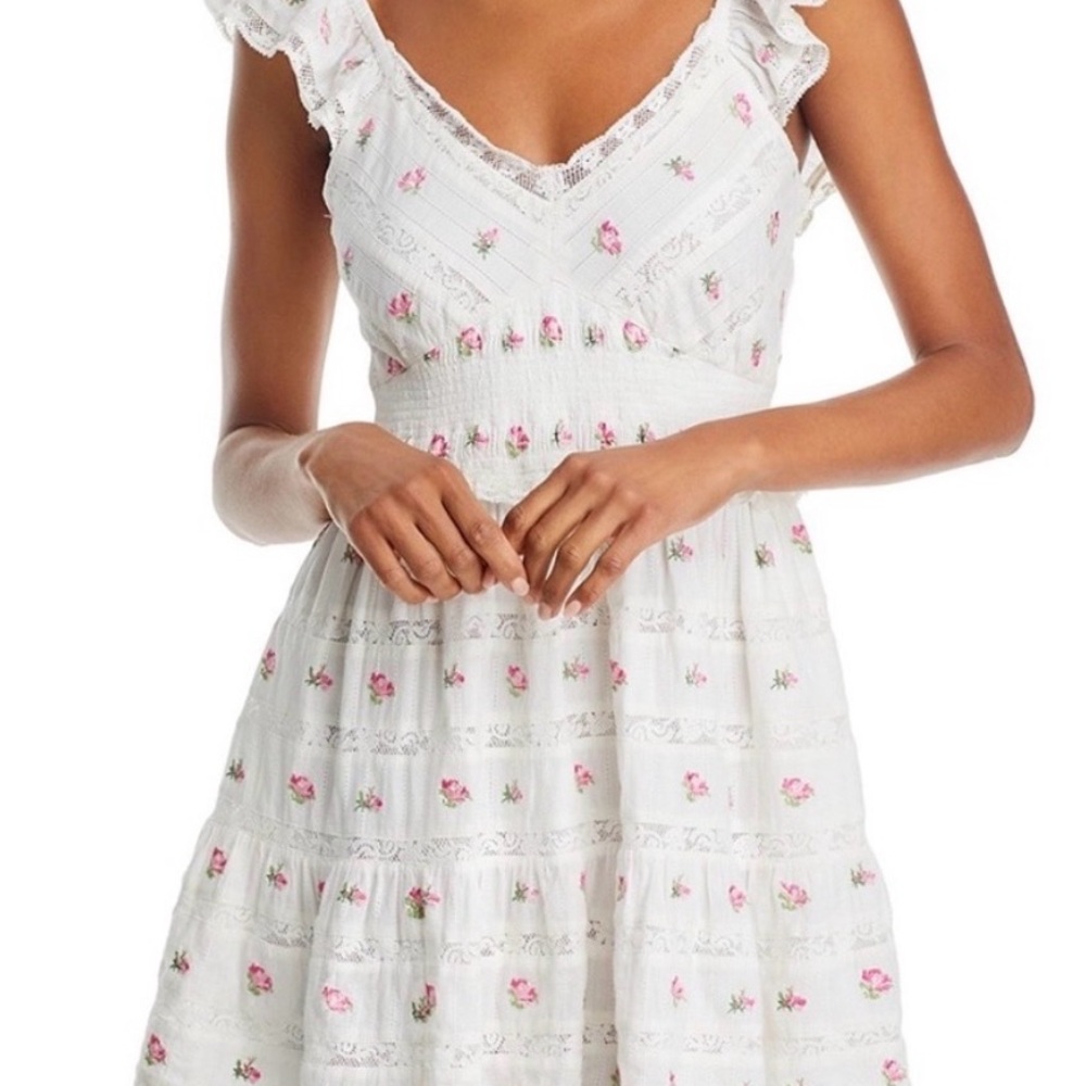 Love shack fancy finny floral dress